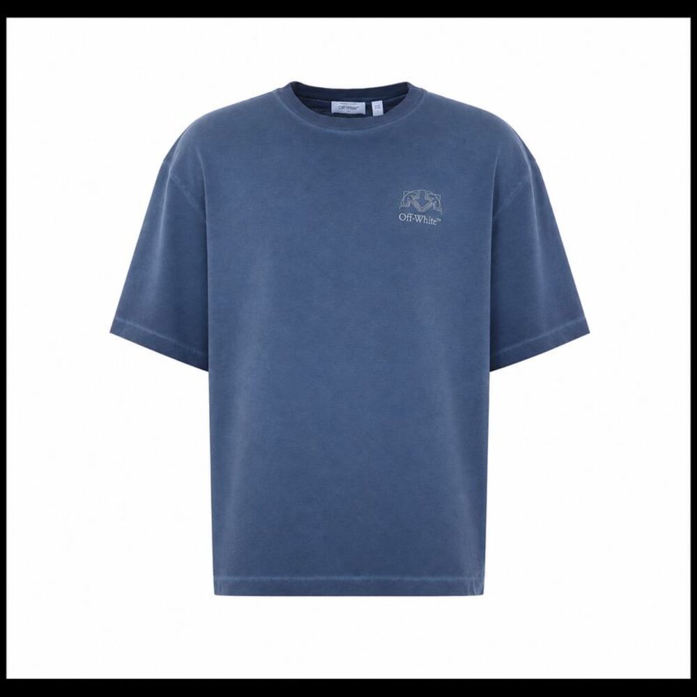 Off White Men Offline Half Arrow Skate T-Shirt